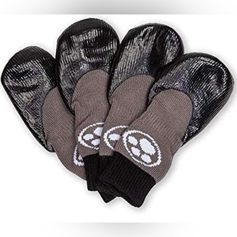 NWT Dog Quality Grippers Non-Slip Dog Socks - M